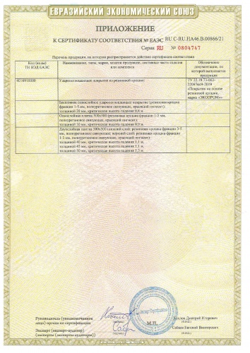 Сертификат евразийский экономический союз