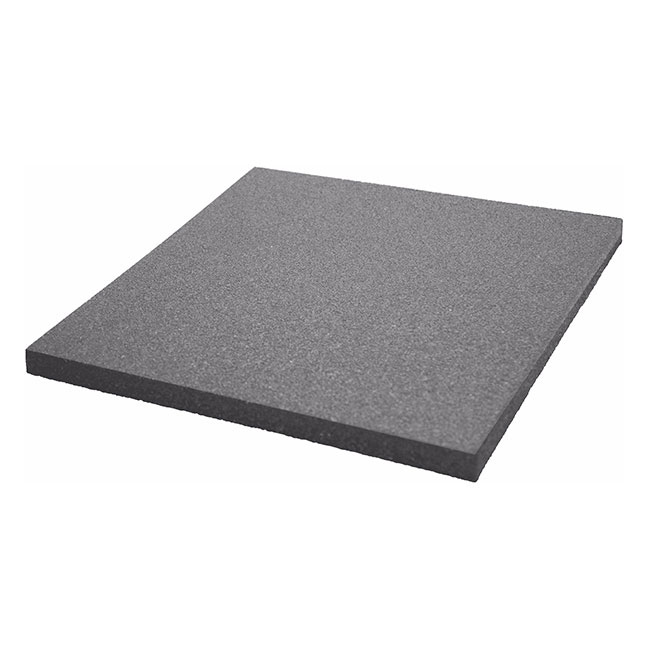 Резиновая плитка однослойная 45мм 500*500 Серый