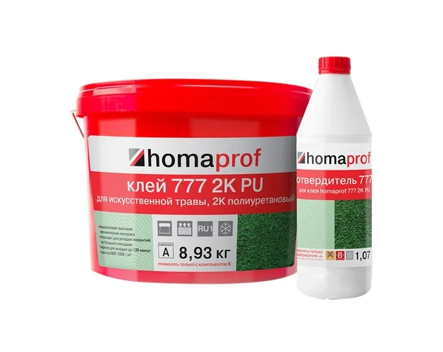 Двухкомпонентный клей для искусственного газона  Homaprof 777