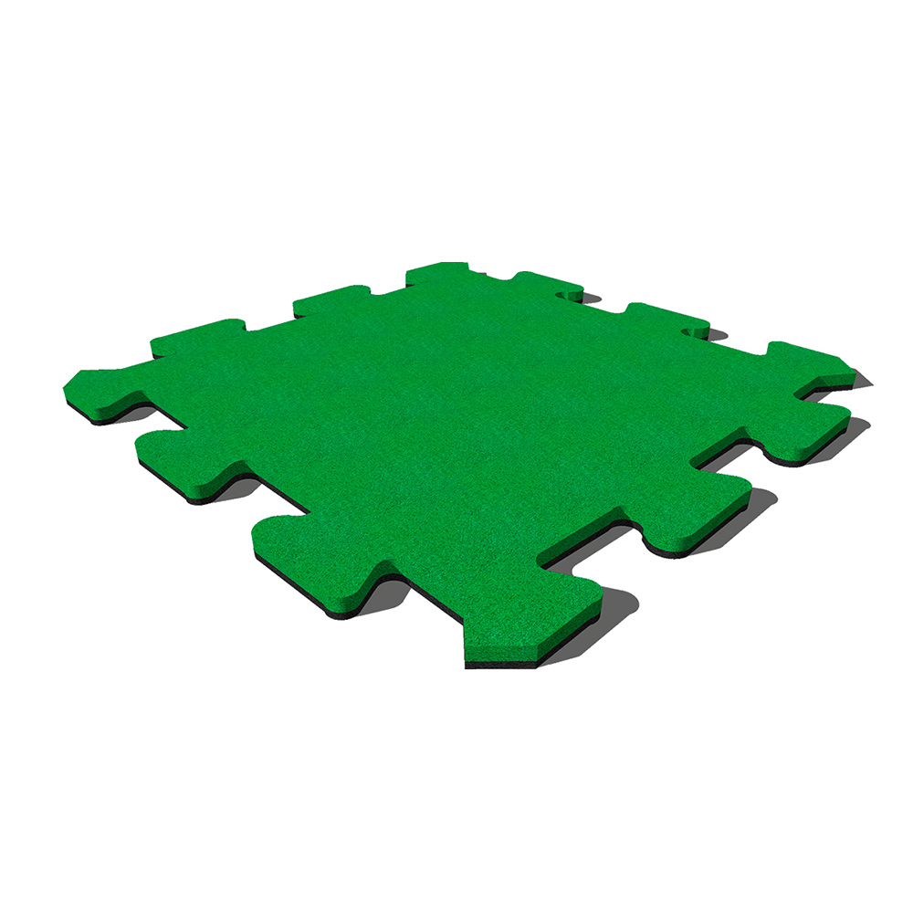 Плитка "Пазл" 40мм 495*495 Зелёный	